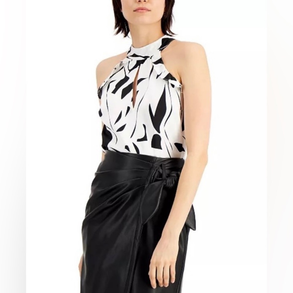 INC Geometric Blouse